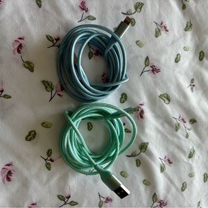 2 6ft Lightning to USB Cable Chargers